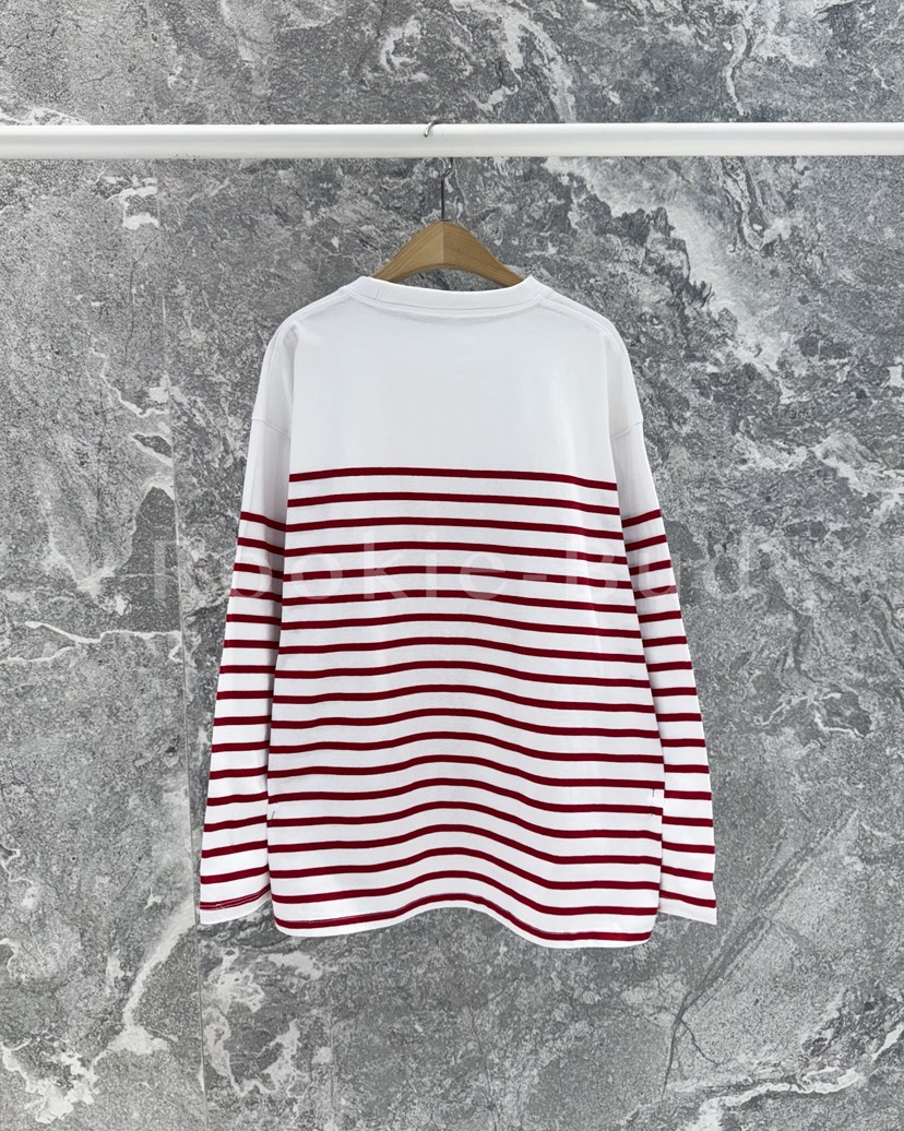 ROOKIE BUD韓國代購女士新款推薦真品熱賣人氣長袖T恤條紋ROOKIE BUD-L長袖T恤