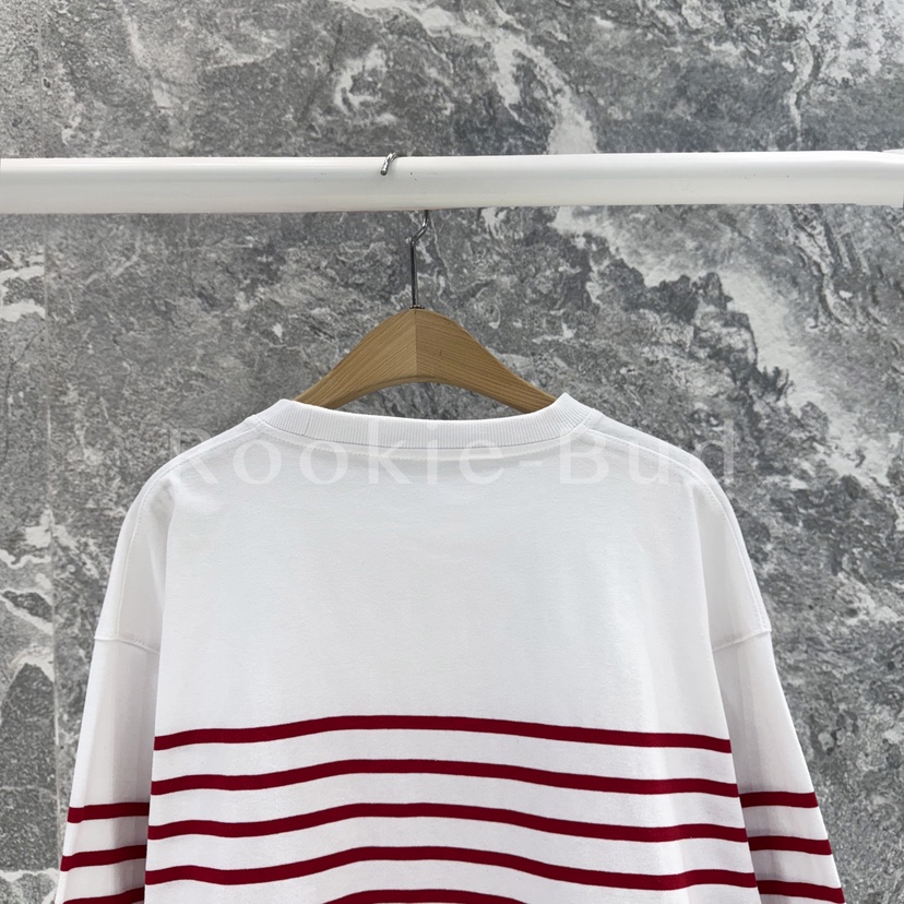 ROOKIE BUD韓國代購女士新款推薦真品熱賣人氣長袖T恤條紋ROOKIE BUD-L長袖T恤