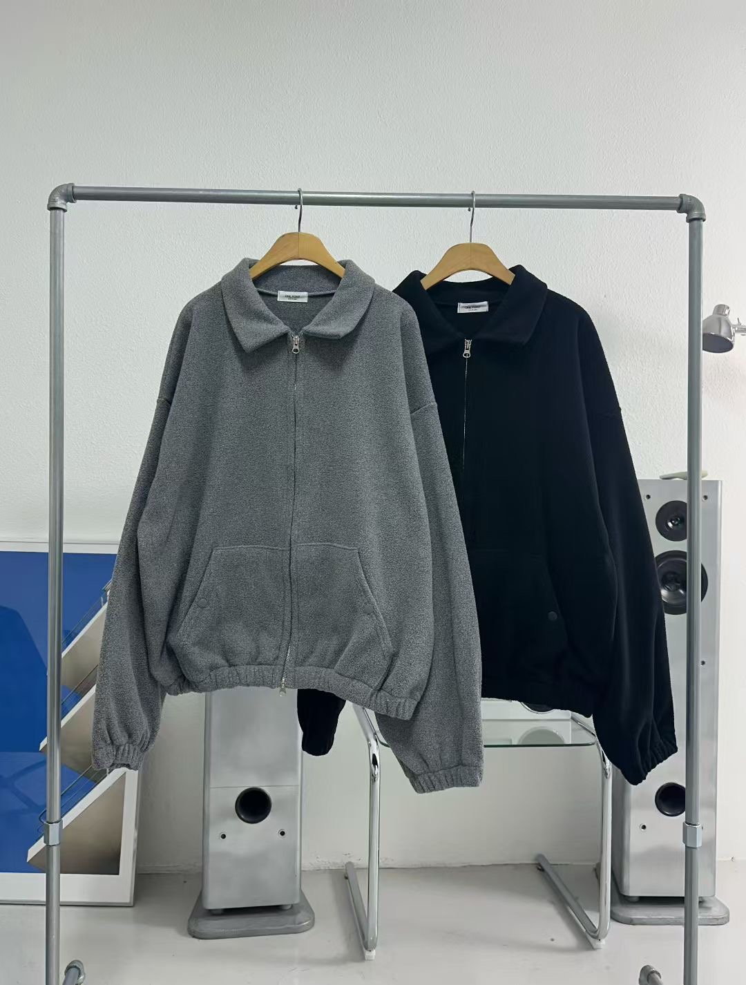 1POINT-원포인트-T東大門實拍女裝新款26春夏休閑夾克拉鏈1POINT夾克