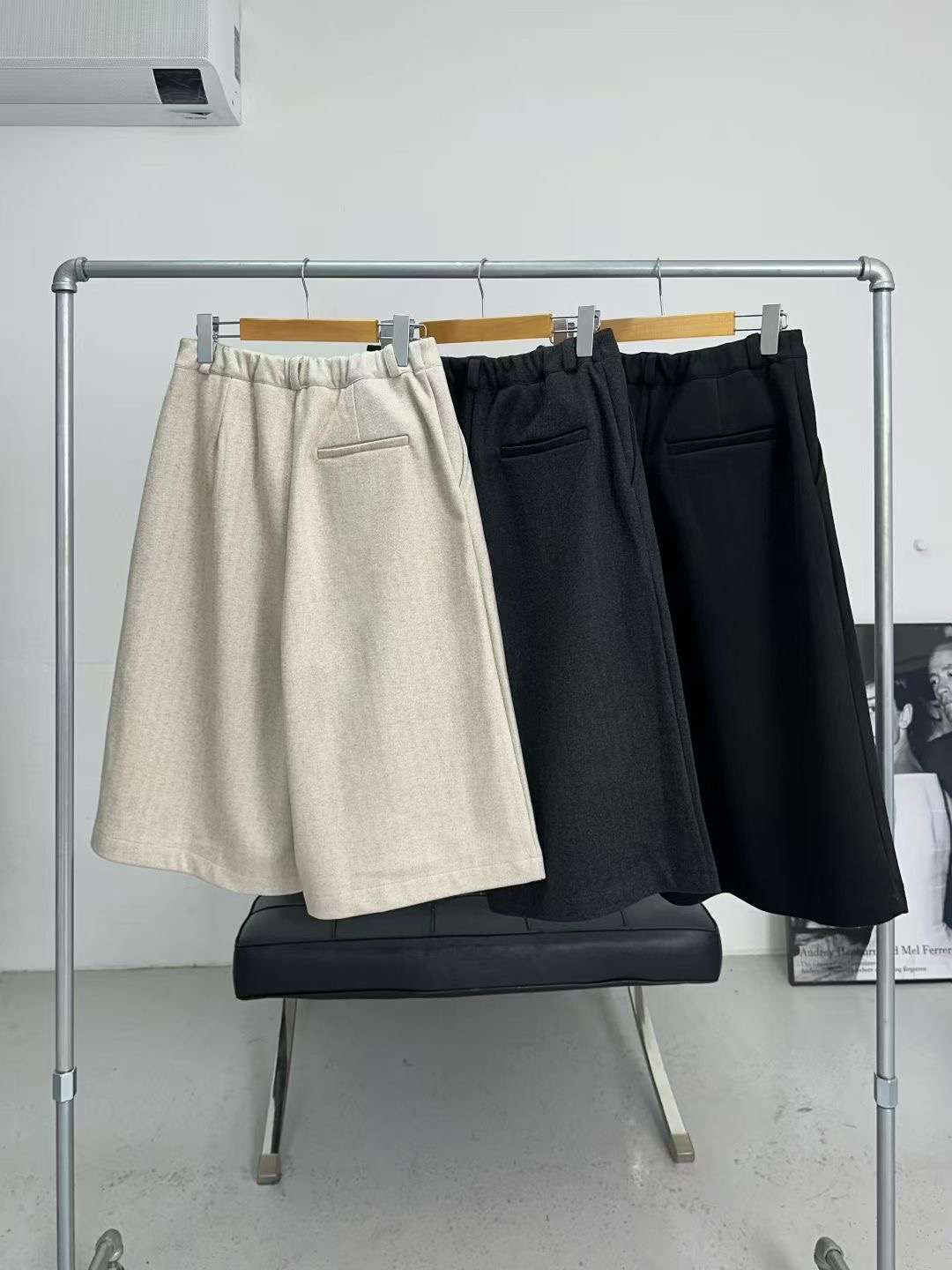 1POINT-원포인트-T東大門直郵女裝新品真品熱賣短褲人字紋1POINT短褲