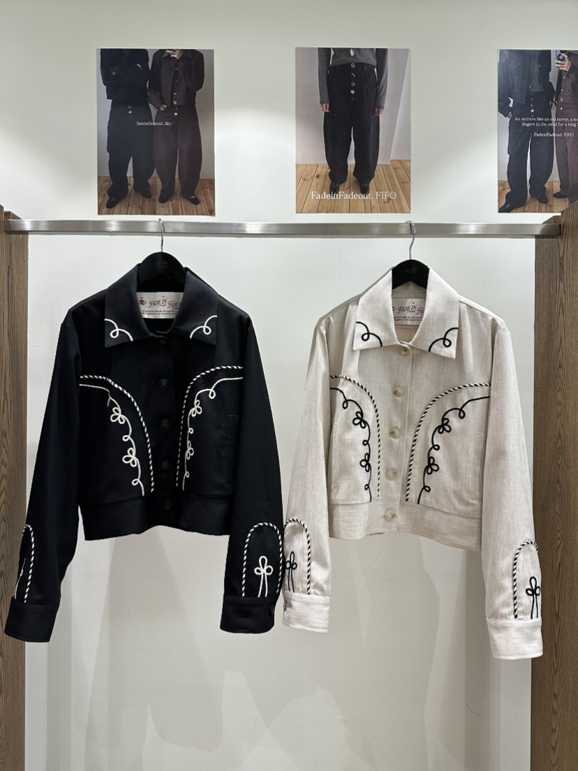 FIFO/UNANSWERED-MYSTERY韓國代購女士新款休閑26春夏夾克FIFO/UNANSWERED-MYSTERY夾克