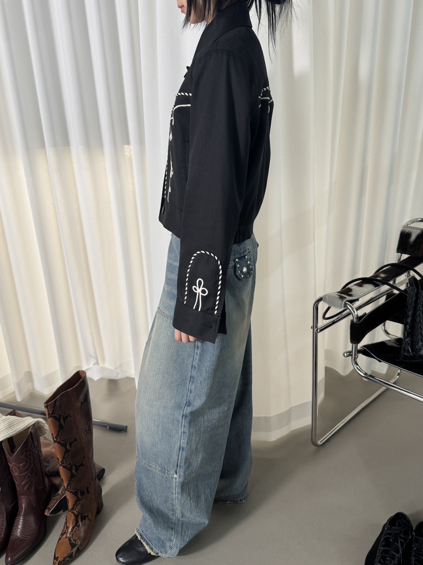 FIFO/UNANSWERED-MYSTERY韓國代購女士新款休閑26春夏夾克FIFO/UNANSWERED-MYSTERY夾克