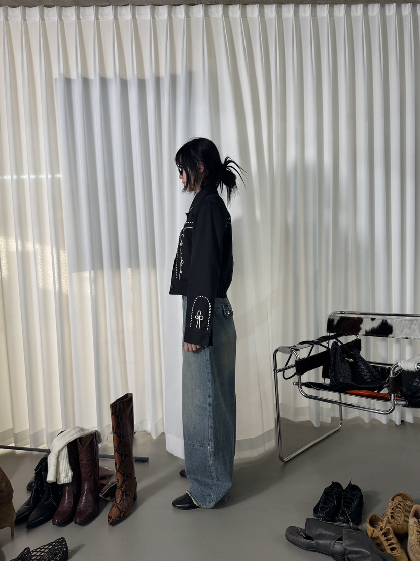 FIFO/UNANSWERED-MYSTERY韓國代購女士新款休閑26春夏夾克FIFO/UNANSWERED-MYSTERY夾克