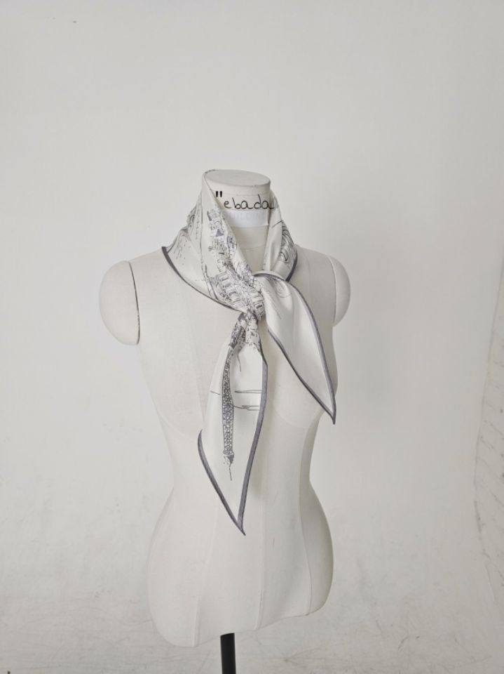 EBADA韓國直郵女士新款休閑熱賣人氣真品時尚圍巾披肩絲綢EBADA圍巾/披肩