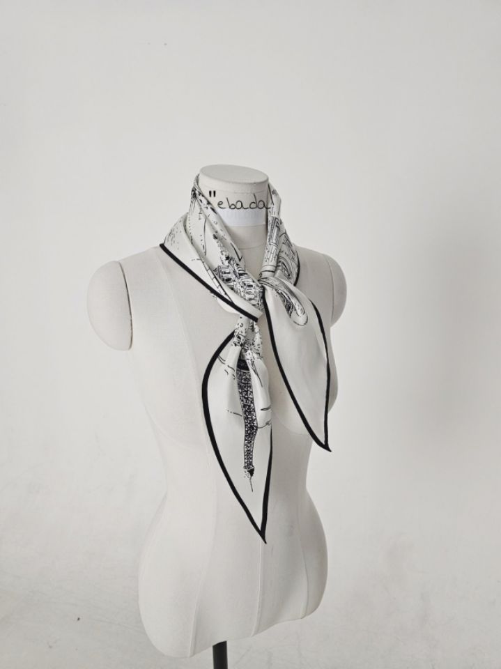 EBADA韓國直郵女士新款休閑熱賣人氣真品時尚圍巾披肩絲綢EBADA圍巾/披肩