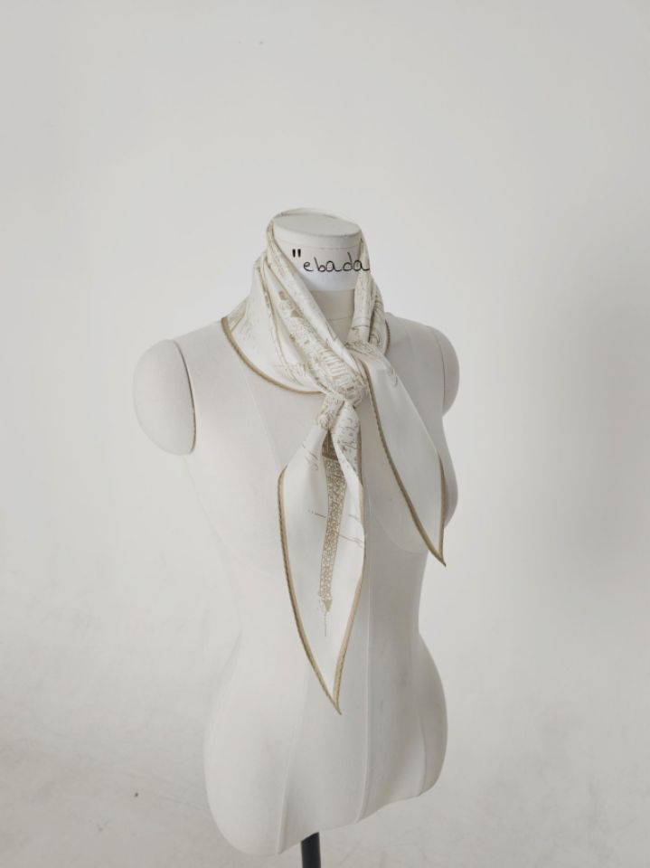 EBADA韓國直郵女士新款休閑熱賣人氣真品時尚圍巾披肩絲綢EBADA圍巾/披肩