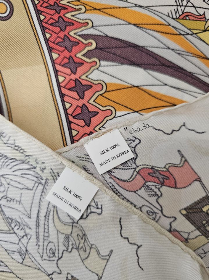 EBADA東大門代購女士新品人氣職業熱賣時尚真品圍巾披肩絲綢EBADA圍巾/披肩