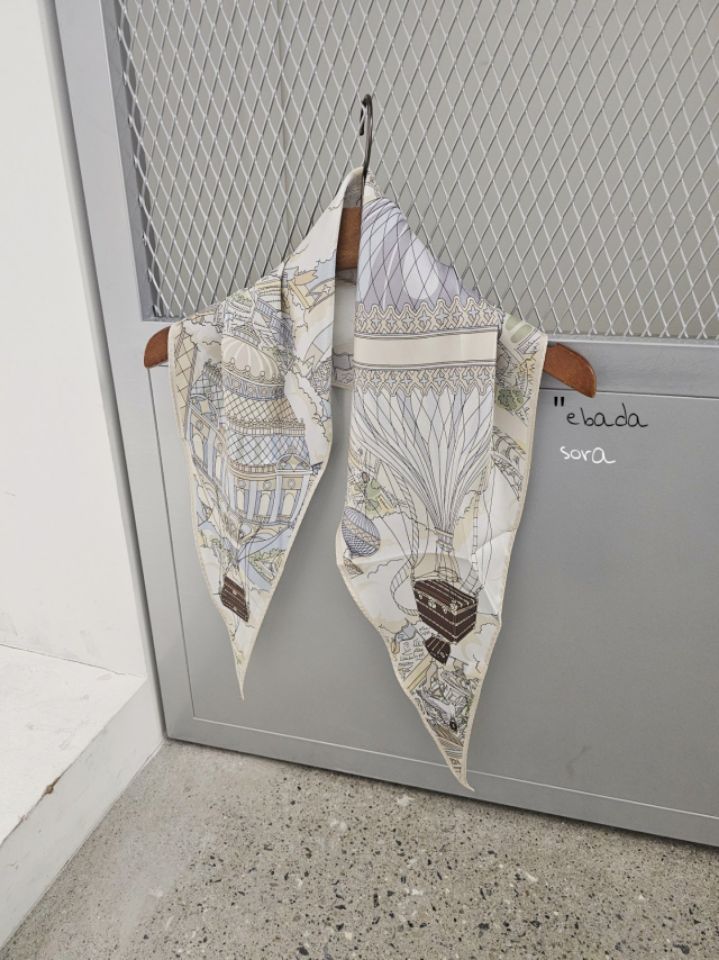 EBADA東大門代購女士新品人氣職業熱賣時尚真品圍巾披肩絲綢EBADA圍巾/披肩圖色1