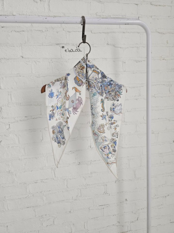 EBADA東大門代購女裝新款人氣休閑26春夏推薦圍巾披肩絲綢EBADA圍巾/披肩圖色2