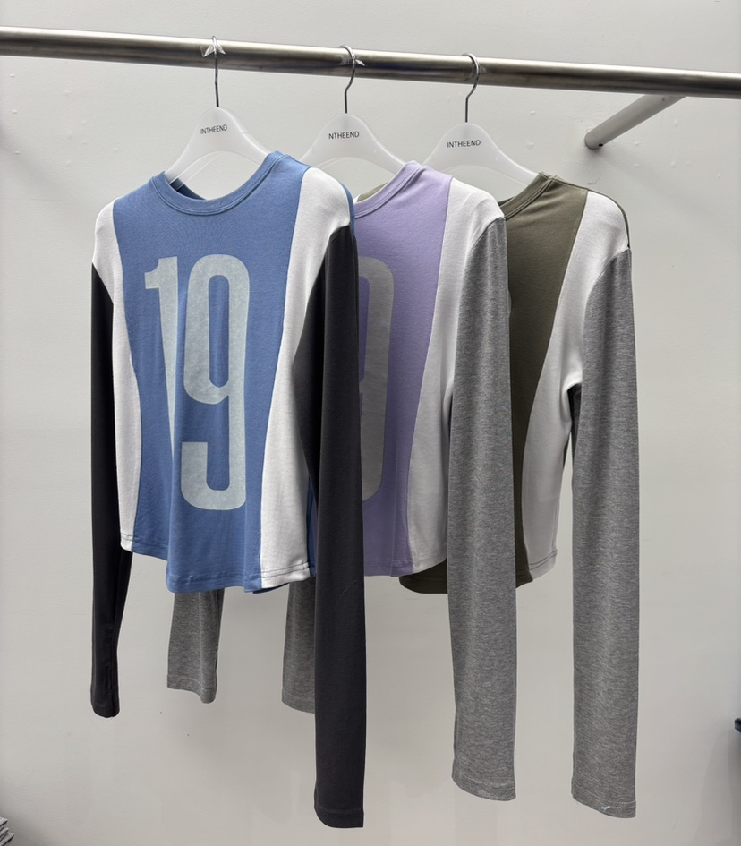 INTHEEND東大門代購女裝新品時尚推薦26春夏人氣熱賣長袖T恤INTHEEND長袖T恤