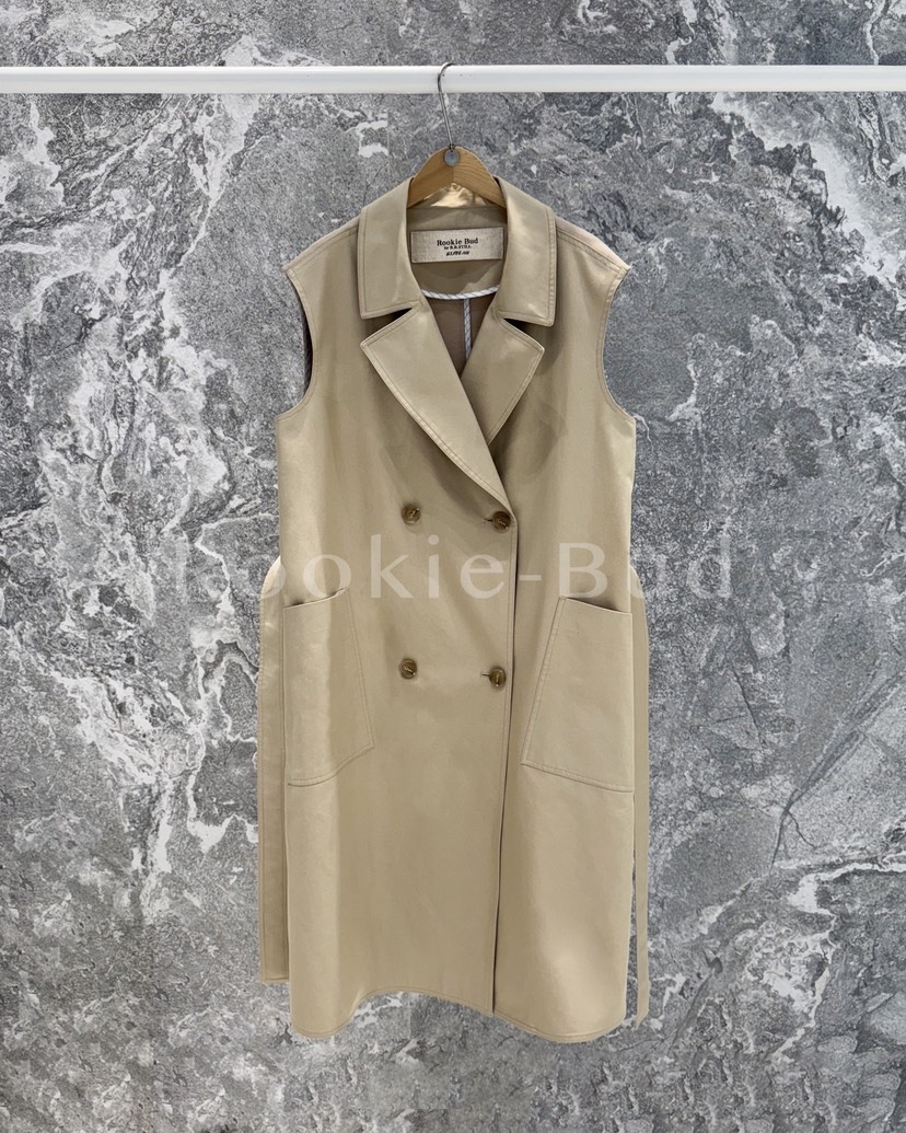 ROOKIE BUD東大門實拍女士新款時尚推薦人氣馬甲雙層長款ROOKIE BUD-L馬甲圖色1