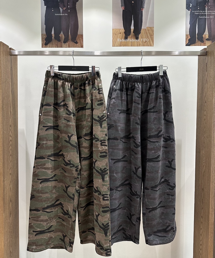 FIFO/UNANSWERED-MYSTERY東大門直郵女裝新款職業休閑褲迷彩FIFO/UNANSWERED-MYSTERY休閑褲