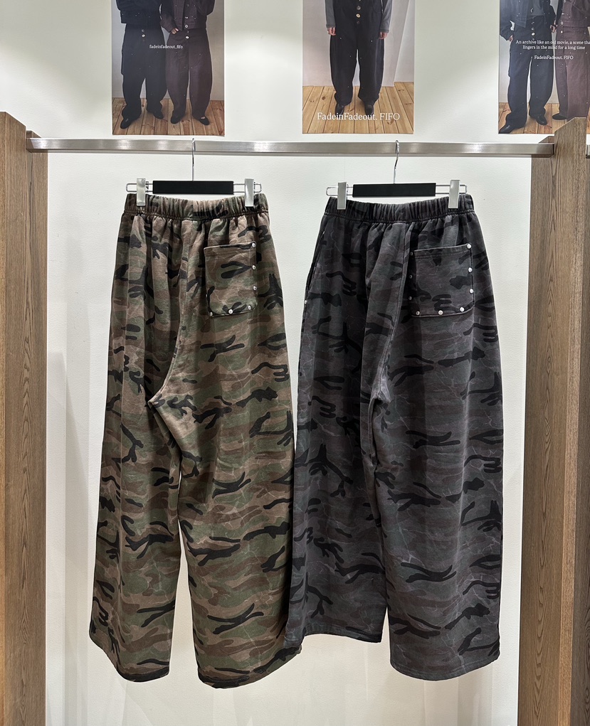 FIFO/UNANSWERED-MYSTERY東大門直郵女裝新款職業休閑褲迷彩FIFO/UNANSWERED-MYSTERY休閑褲