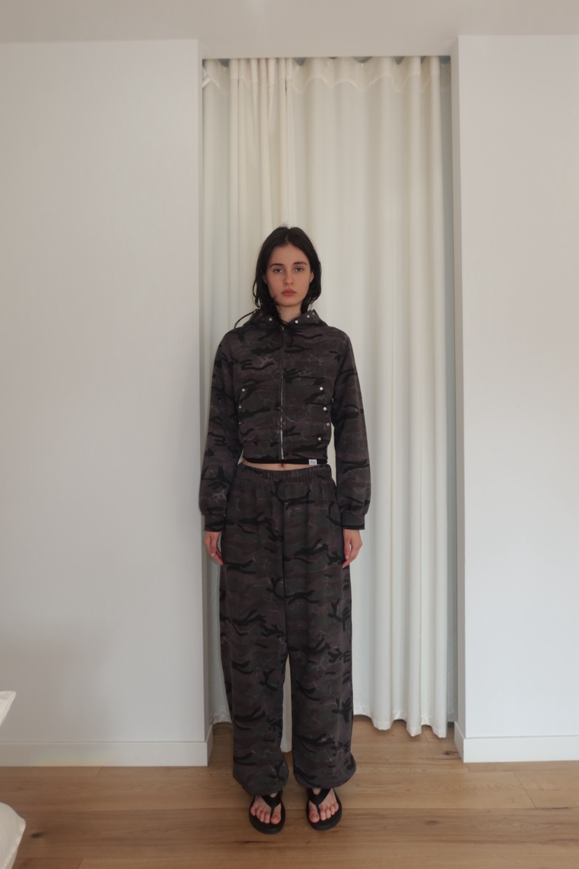 FIFO/UNANSWERED-MYSTERY東大門直郵女裝新款職業休閑褲迷彩FIFO/UNANSWERED-MYSTERY休閑褲