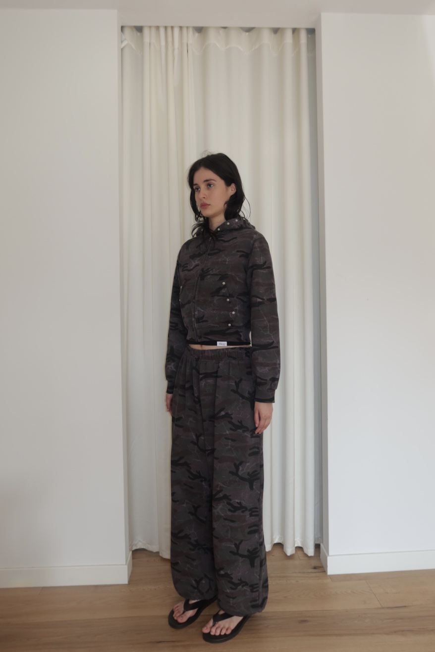 FIFO/UNANSWERED-MYSTERY東大門直郵女裝新款職業休閑褲迷彩FIFO/UNANSWERED-MYSTERY休閑褲