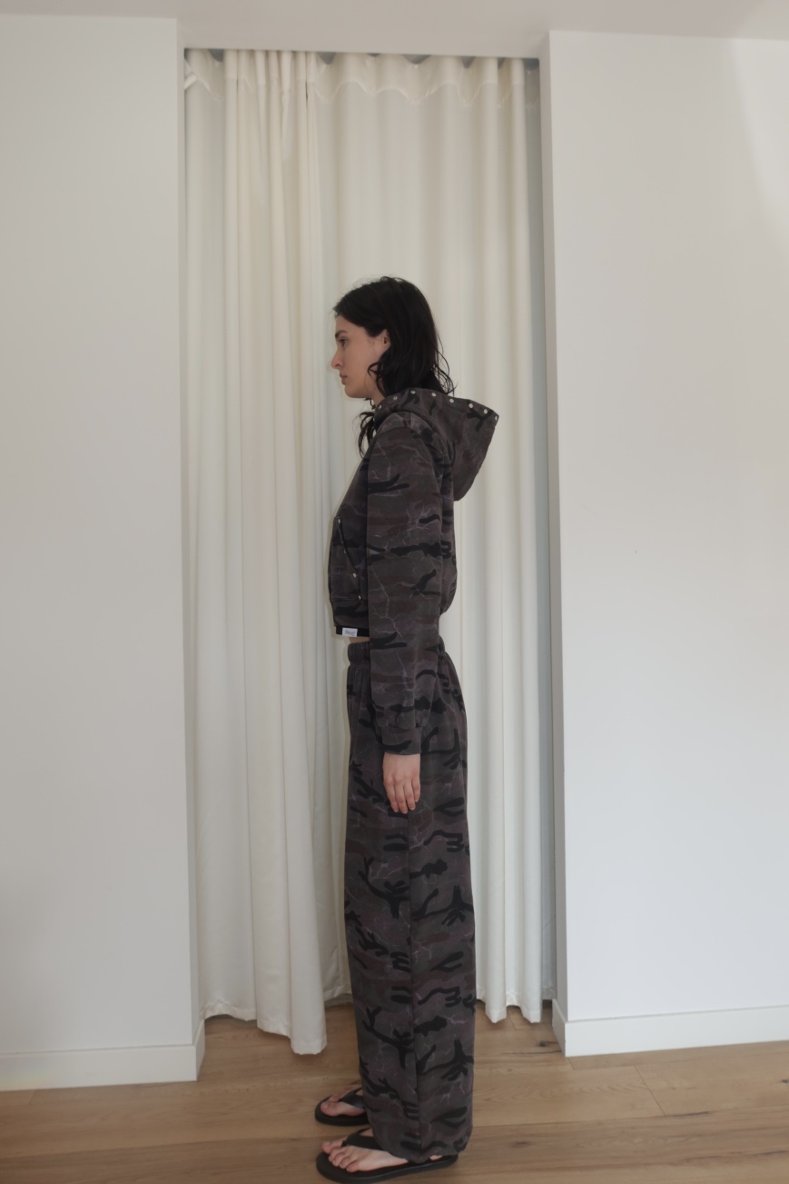 FIFO/UNANSWERED-MYSTERY東大門直郵女裝新款職業休閑褲迷彩FIFO/UNANSWERED-MYSTERY休閑褲