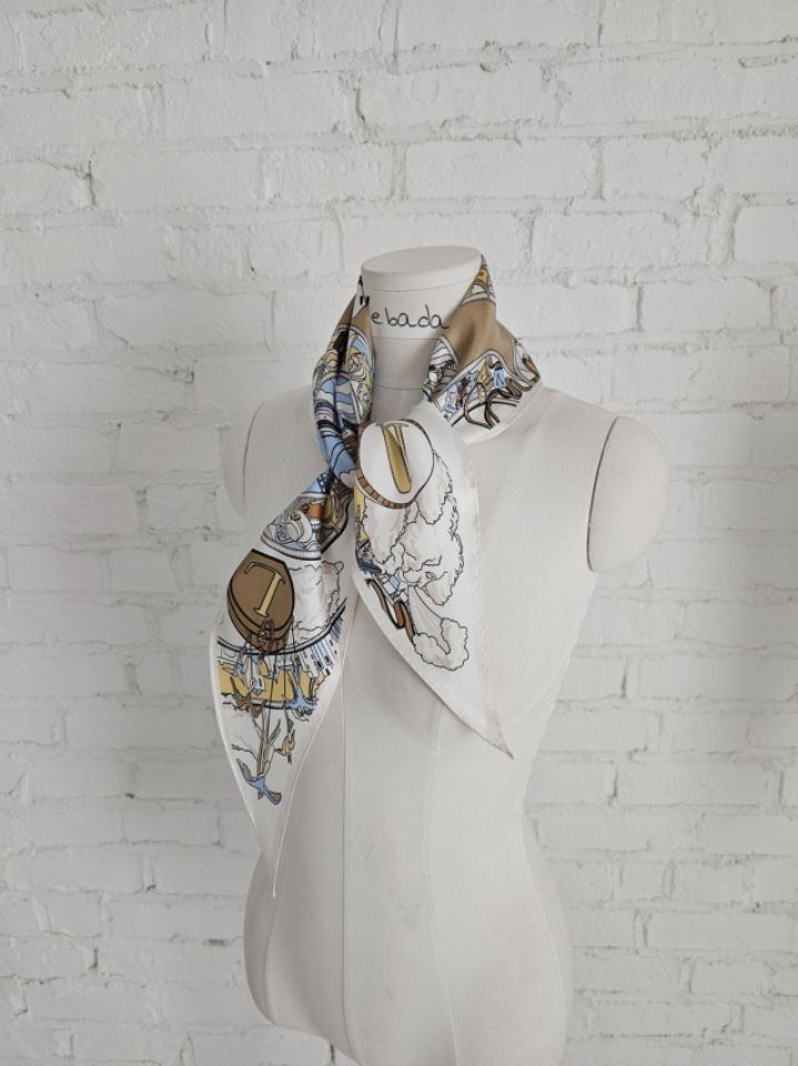 EBADA韓國直郵女士新品26春夏推薦熱賣時尚職業圍巾披肩絲綢EBADA圍巾/披肩