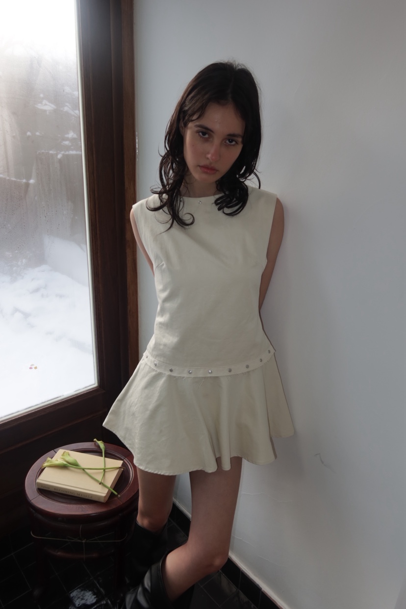 FIFO/UNANSWERED-MYSTERY東大門代購女裝新品休閑連衣裙FIFO/UNANSWERED-MYSTERY連衣裙