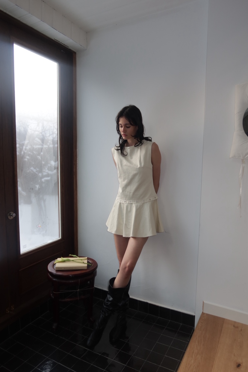 FIFO/UNANSWERED-MYSTERY東大門代購女裝新品休閑連衣裙FIFO/UNANSWERED-MYSTERY連衣裙