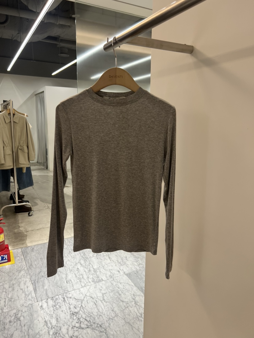 DE VENTI東大門代購女士新品時尚26春夏推薦熱賣長袖T恤DE VENTI長袖T恤圖色4