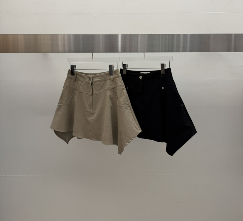 AMOOD韓國代購女裝新款人氣26春夏真品推薦休閑熱賣時尚短裙AMOOD短裙