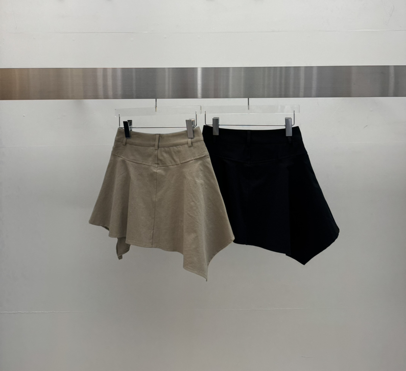 AMOOD韓國代購女裝新款人氣26春夏真品推薦休閑熱賣時尚短裙AMOOD短裙