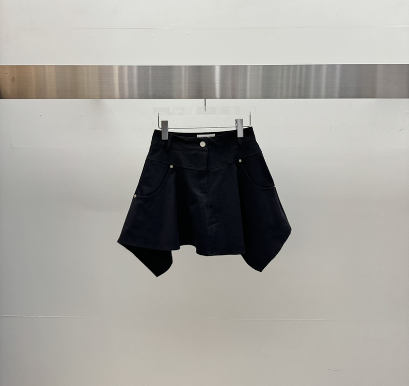 AMOOD韓國代購女裝新款人氣26春夏真品推薦休閑熱賣時尚短裙AMOOD短裙圖色2