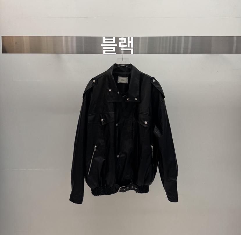 AMOOD東大門代購女士新品休閑人氣真品推薦熱賣26春夏夾克皮革AMOOD夾克圖色2