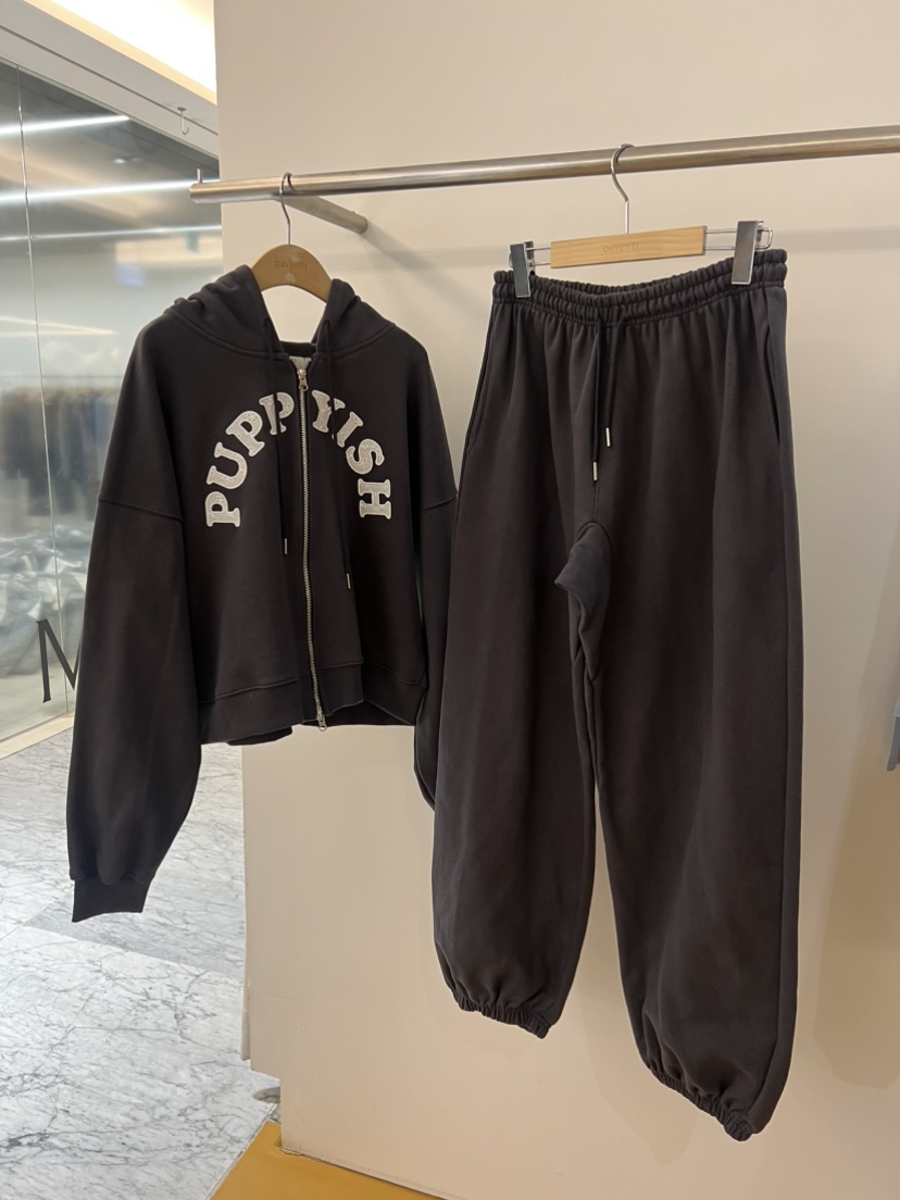 DE VENTI東大門直郵女士新品時尚休閑夾克連帽拉鏈衫刺繡DE VENTI夾克