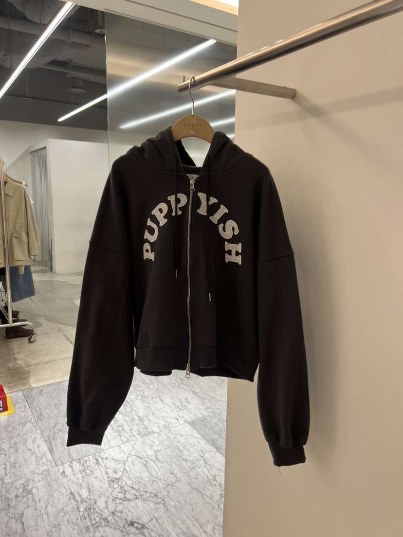 DE VENTI東大門直郵女士新品時尚休閑夾克連帽拉鏈衫刺繡DE VENTI夾克圖色2