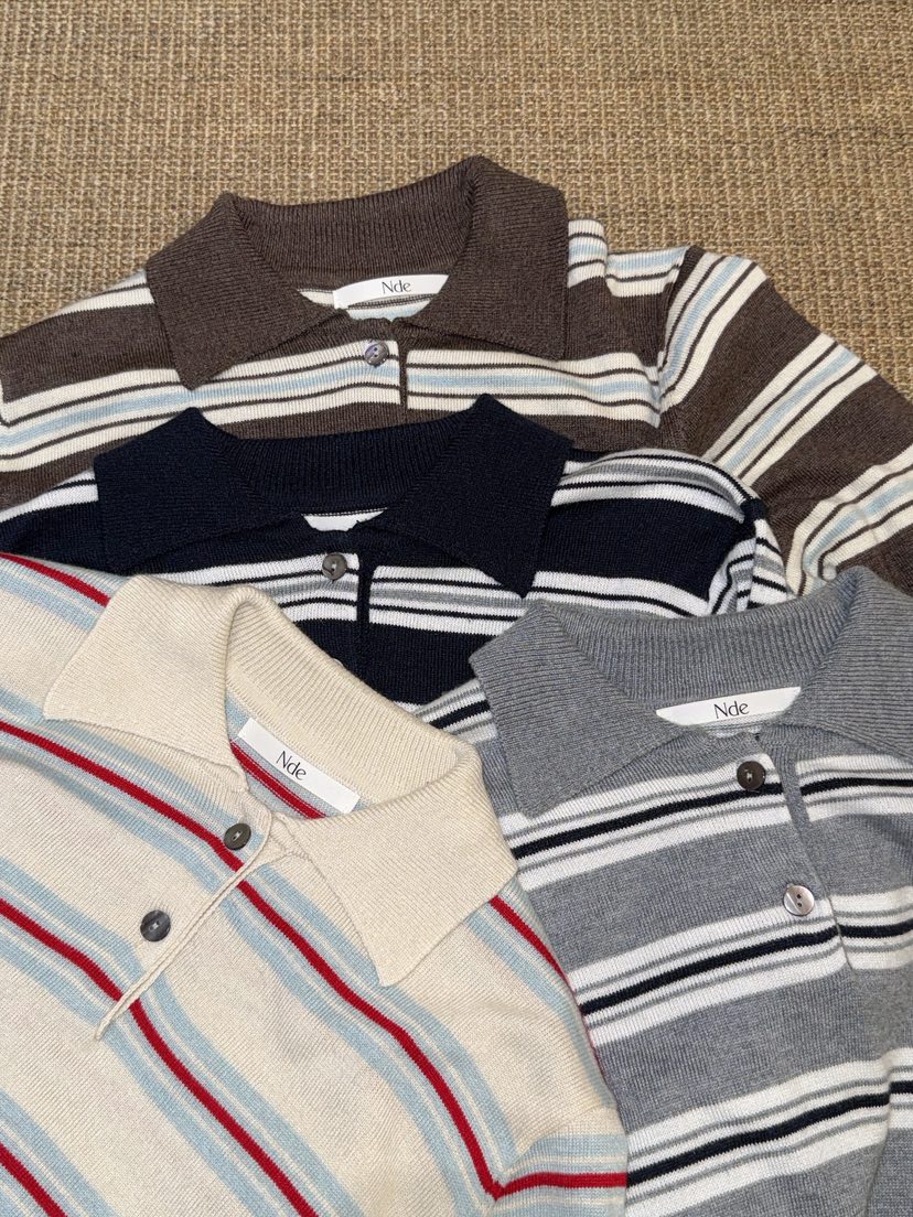 NDE東大門實拍女士新款時尚人氣26春夏真品休閑熱賣針織衫BOHEME_NDE針織衫