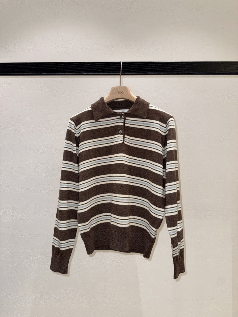 NDE東大門實拍女士新款時尚人氣26春夏真品休閑熱賣針織衫BOHEME_NDE針織衫圖色3