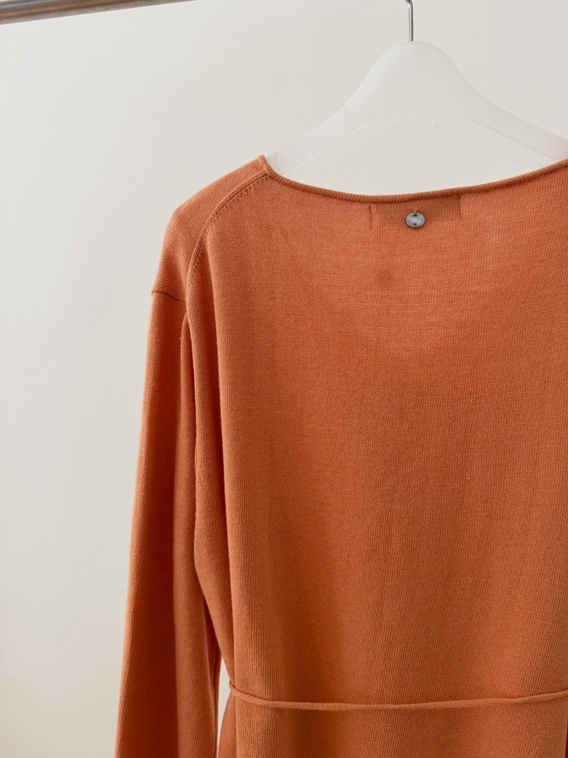 ERUME東大門直郵女士新款人氣職業推薦真品時尚針織衫含腰繩ERUME針織衫