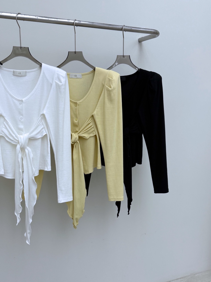 AB東大門代購女士新款時尚人氣推薦休閑熱賣26春夏長袖T恤AB長袖T恤