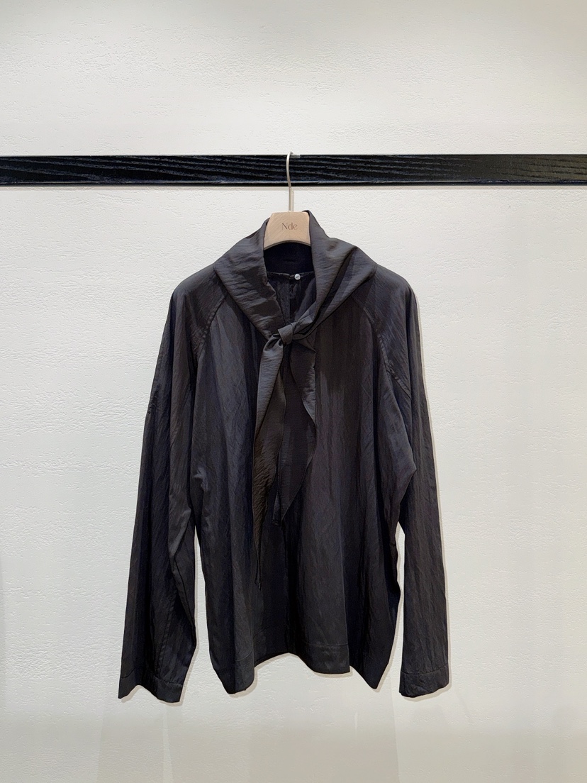 NDE東大門直郵女裝新品推薦熱賣真品職業休閑襯衫蕾絲衫圍巾BOHEME_NDE襯衫/蕾絲衫圖色2