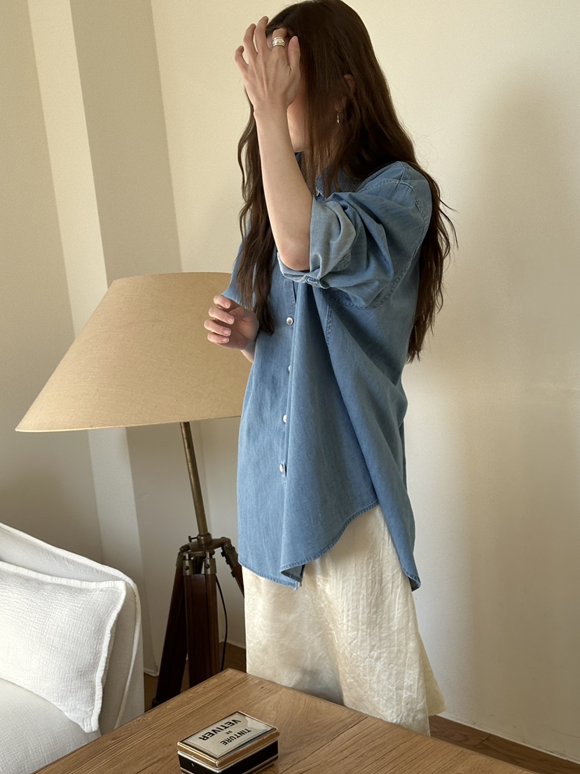 JEONG GAM STUDIOS韓國直郵女裝新款休閑推薦襯衫蕾絲衫JEONG GAM STUDIOS襯衫/蕾絲衫