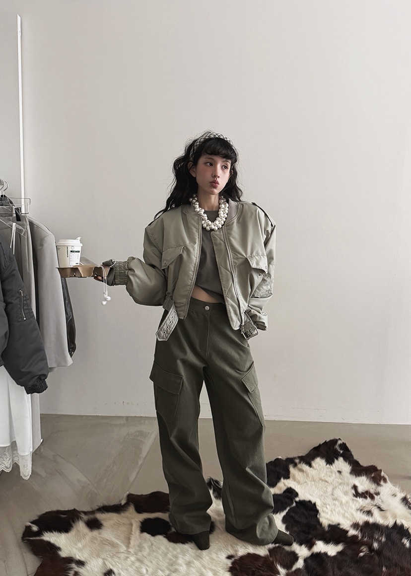 AMOOD東大門實拍女裝新款人氣真品熱賣休閑時尚推薦職業夾克AMOOD夾克