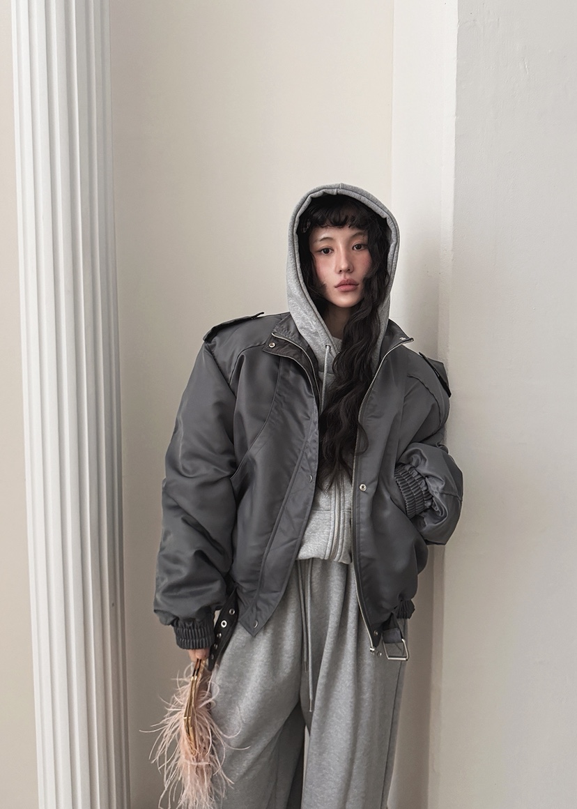 AMOOD東大門代購女士新品時尚26春夏職業推薦人氣熱賣夾克AMOOD夾克