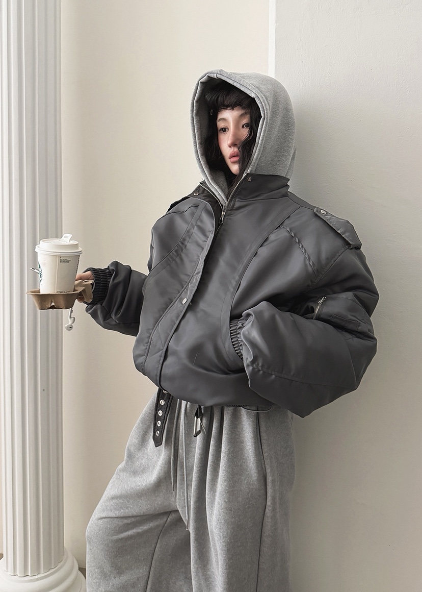 AMOOD東大門代購女士新品時尚26春夏職業推薦人氣熱賣夾克AMOOD夾克