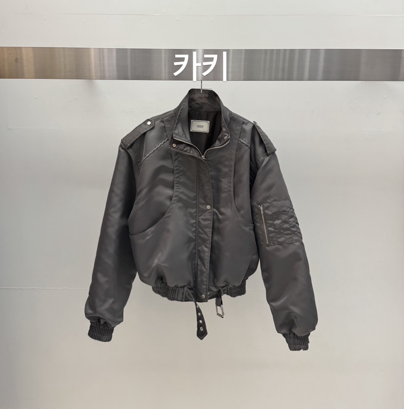 AMOOD東大門代購女士新品時尚26春夏職業推薦人氣熱賣夾克AMOOD夾克圖色1