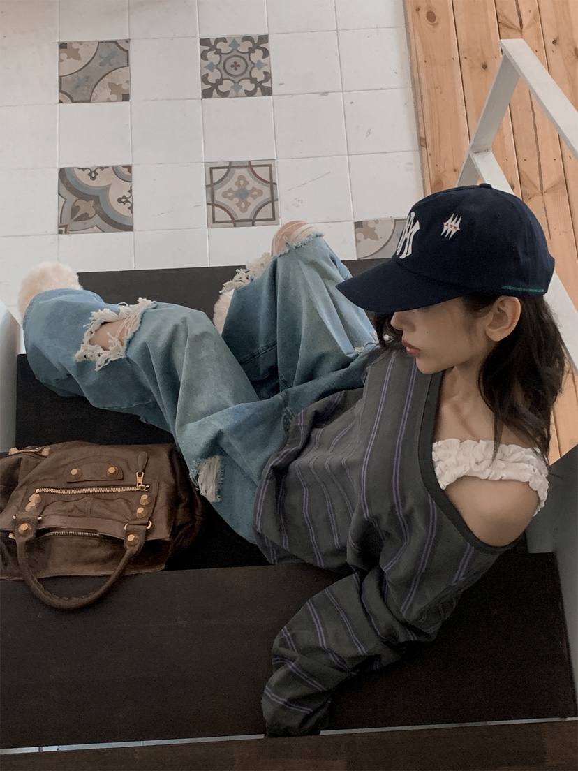 OURWAVE/OUR ROOM東大門直郵女士新品時尚26春夏牛仔褲Our Wave/Our Room牛仔褲