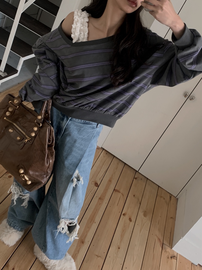 OURWAVE/OUR ROOM東大門直郵女士新品時尚26春夏牛仔褲Our Wave/Our Room牛仔褲