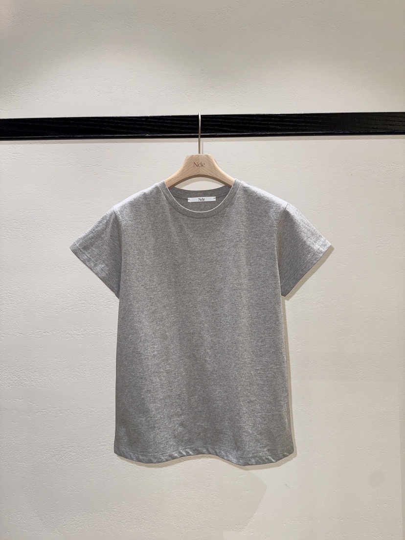 NDE韓國代購女士新款休閑時尚推薦真品26春夏人氣職業T恤BOHEME_NDET恤圖色3