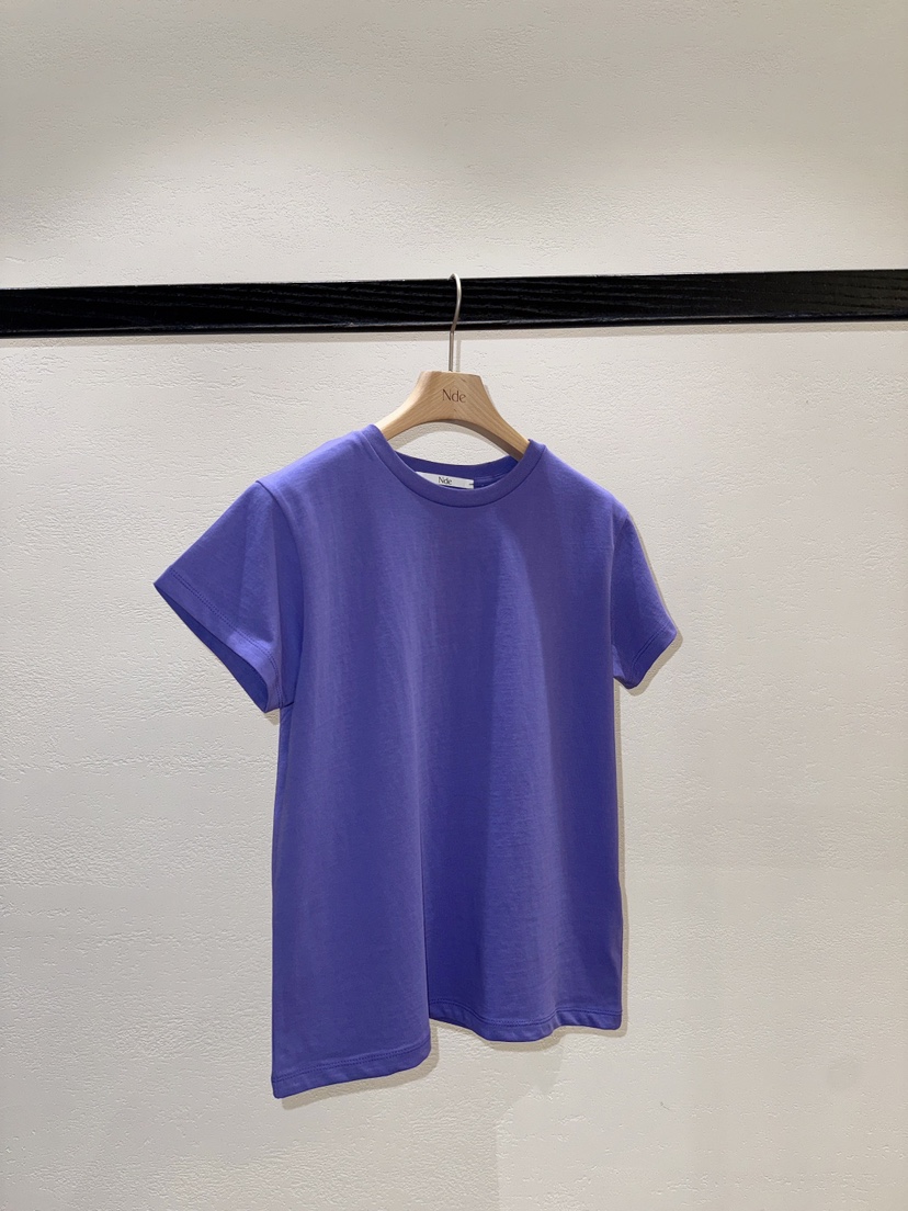 NDE韓國代購女士新款休閑時尚推薦真品26春夏人氣職業T恤BOHEME_NDET恤圖色4