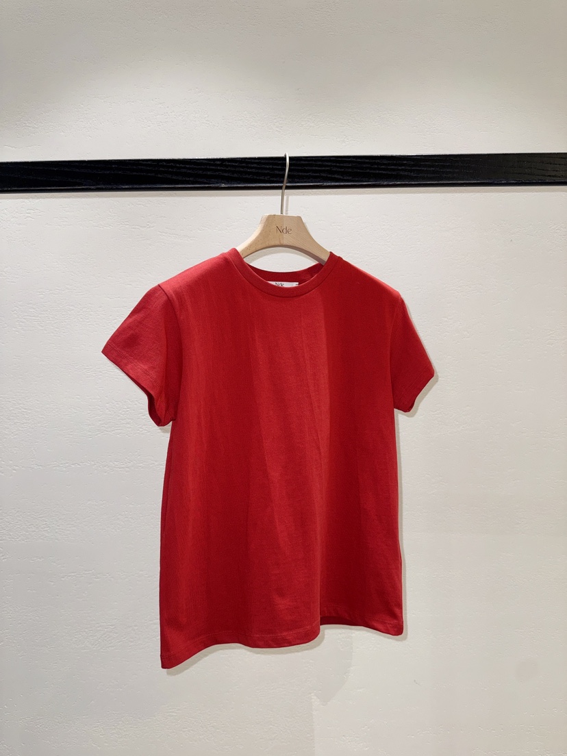 NDE韓國代購女士新款休閑時尚推薦真品26春夏人氣職業T恤BOHEME_NDET恤圖色5