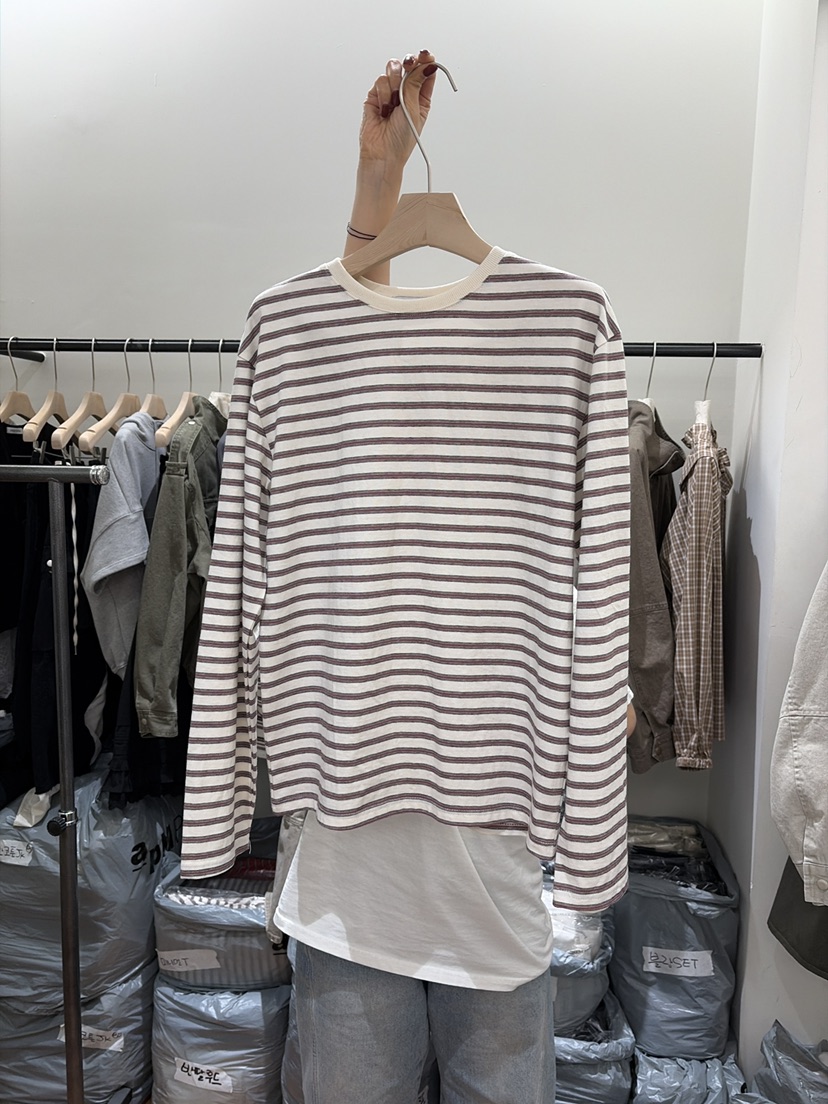 JADEMARKET東大門直郵女裝新品人氣職業時尚26春夏長袖T恤JADE MARKET長袖T恤圖色1