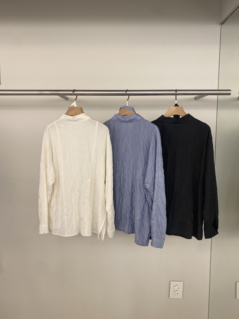 OP PER東大門直郵女裝新款休閑26春夏職業推薦襯衫蕾絲衫OPPER-simplebeige襯衫/蕾絲衫