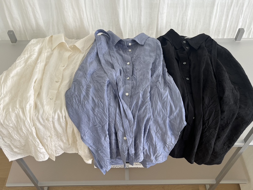 OP PER東大門直郵女裝新款休閑26春夏職業推薦襯衫蕾絲衫OPPER-simplebeige襯衫/蕾絲衫