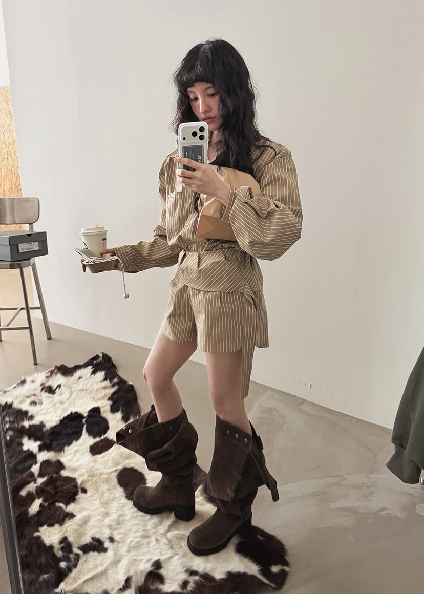 AMOOD東大門直郵女士新款推薦熱賣時尚真品人氣襯衫蕾絲衫AMOOD襯衫/蕾絲衫