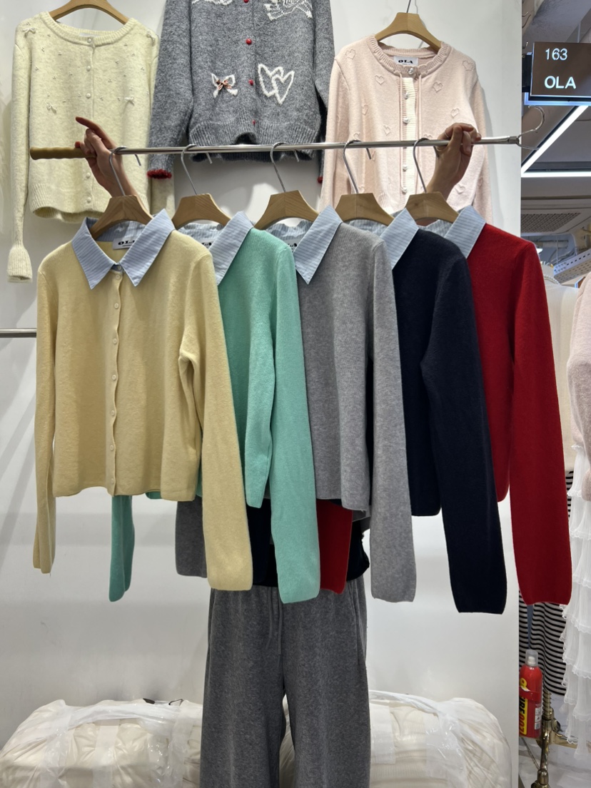 OLA東大門代購女裝新品人氣真品推薦26春夏熱賣時尚針織衫mellor/OLA針織衫